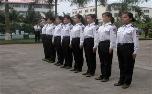 地鐵安檢專業體型訓練