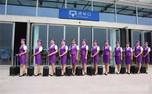 航空乘務(wù)專業(yè)就業(yè)崗位合影